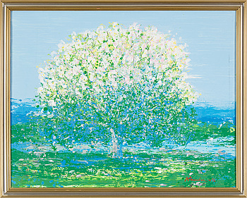 LEIF KANDER, LEIF KANDER, oil on canvas, signed and dated -91.