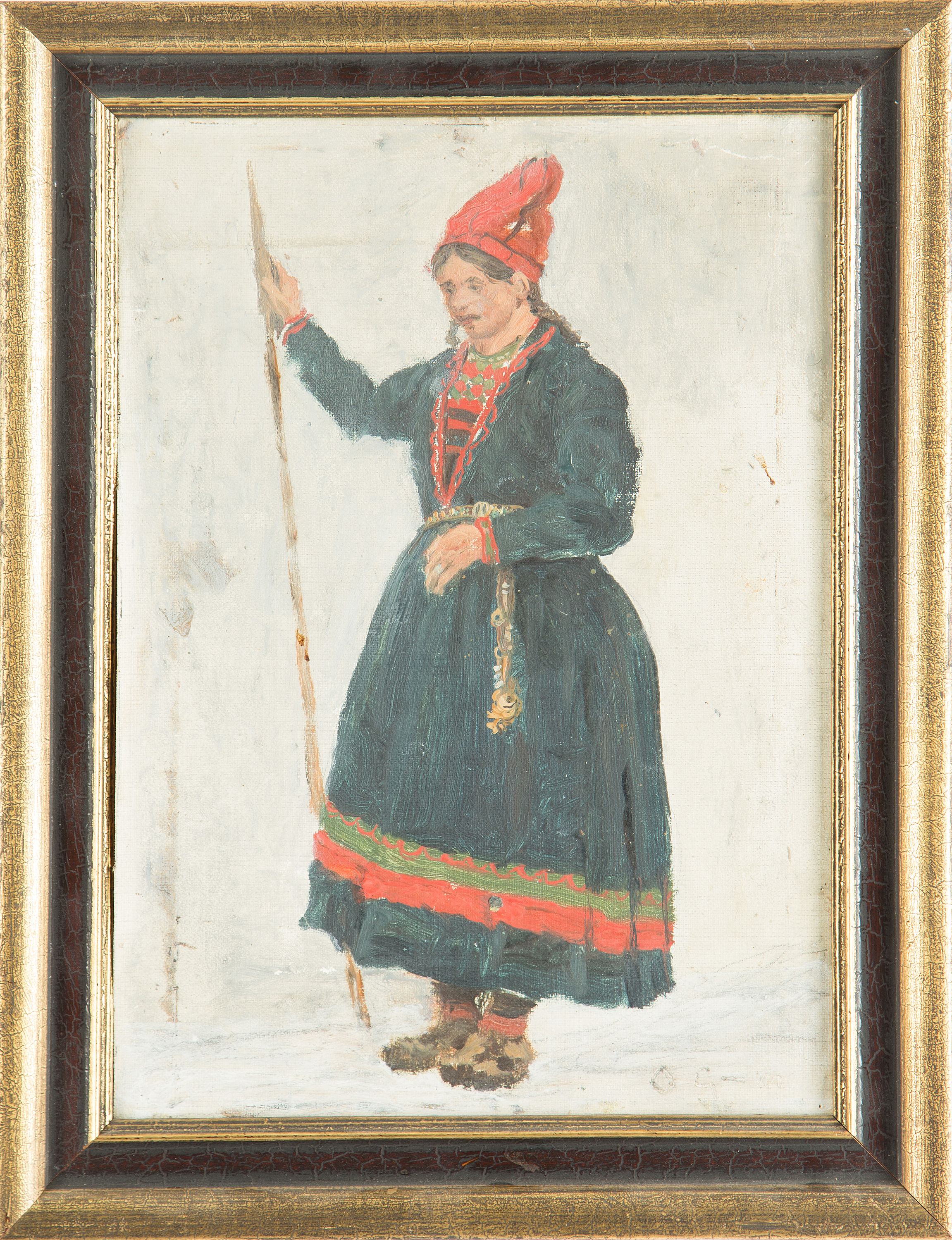 OLOF GRAFSTRÖM, oil on canvas laid on board. Signed. - Bukowskis