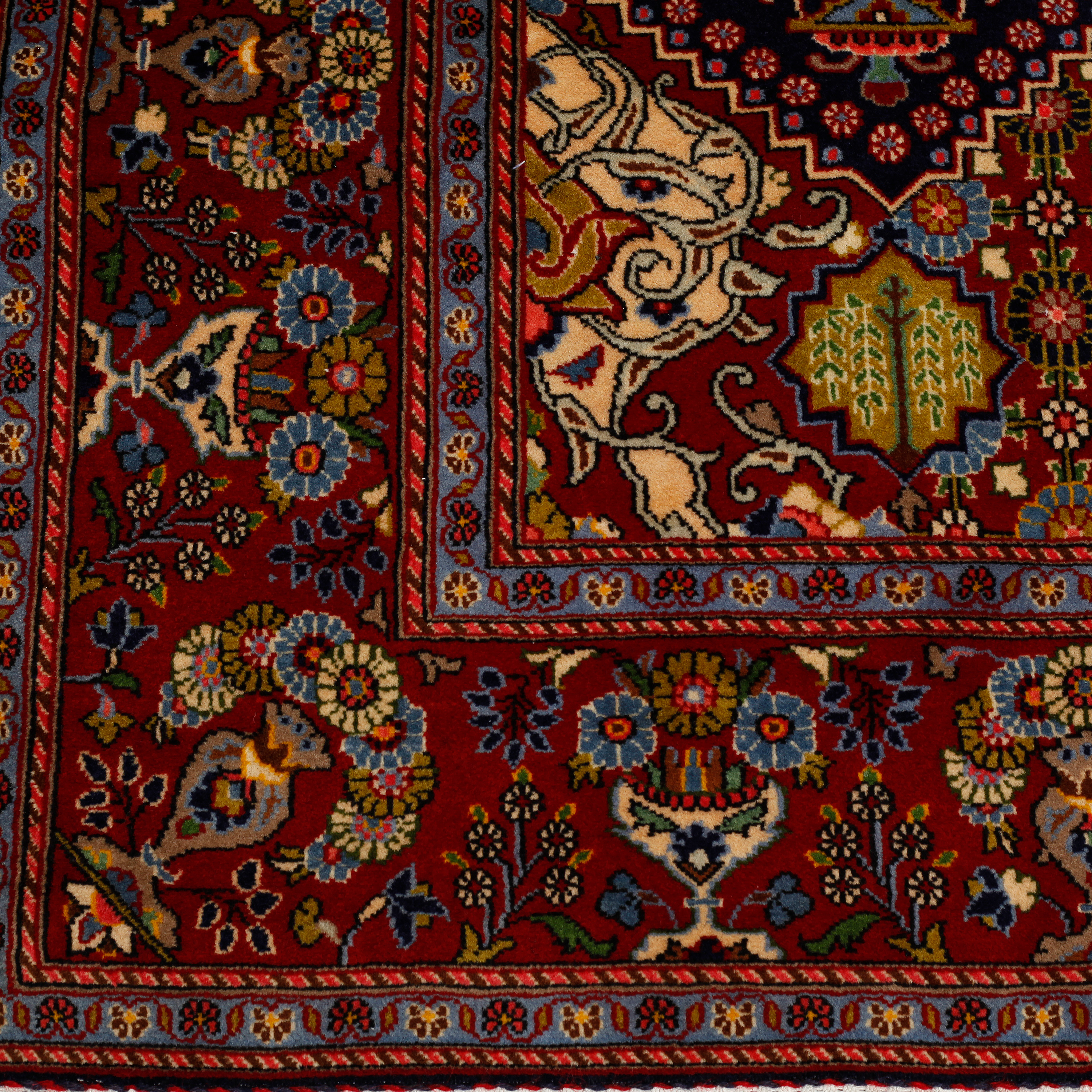 A Keshan rug, semi antique, 203 x 136 cm. Bukowskis