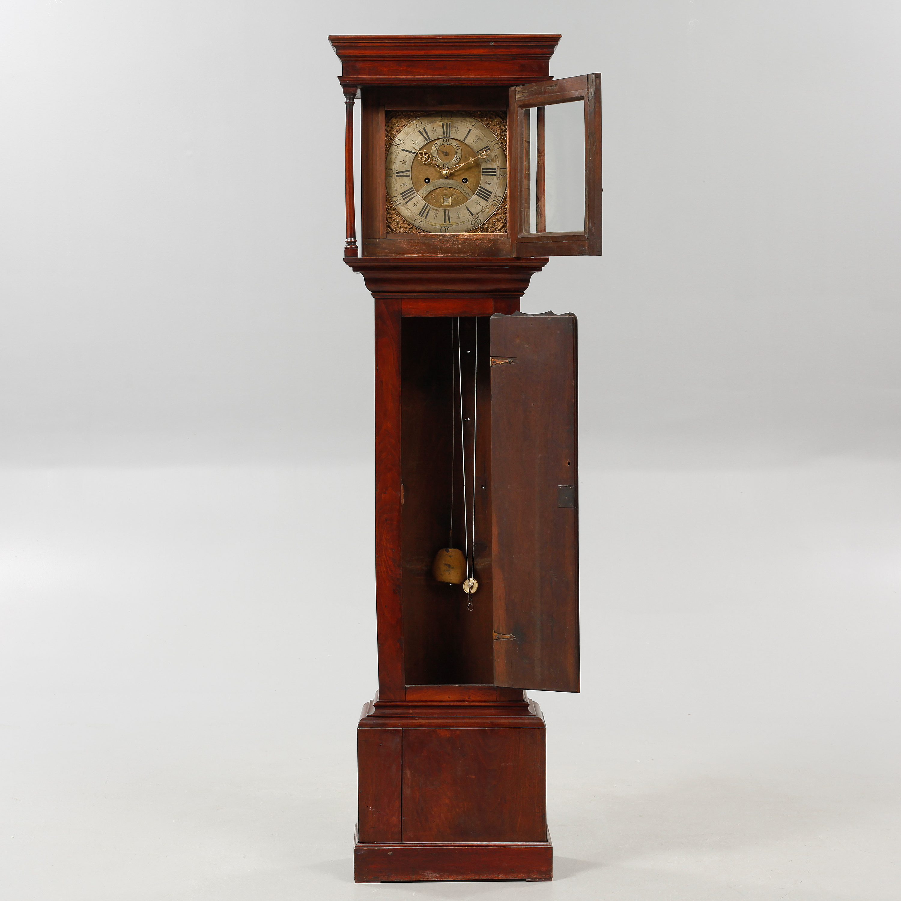 A grandfather clock from Taunton in England, early 19th century
