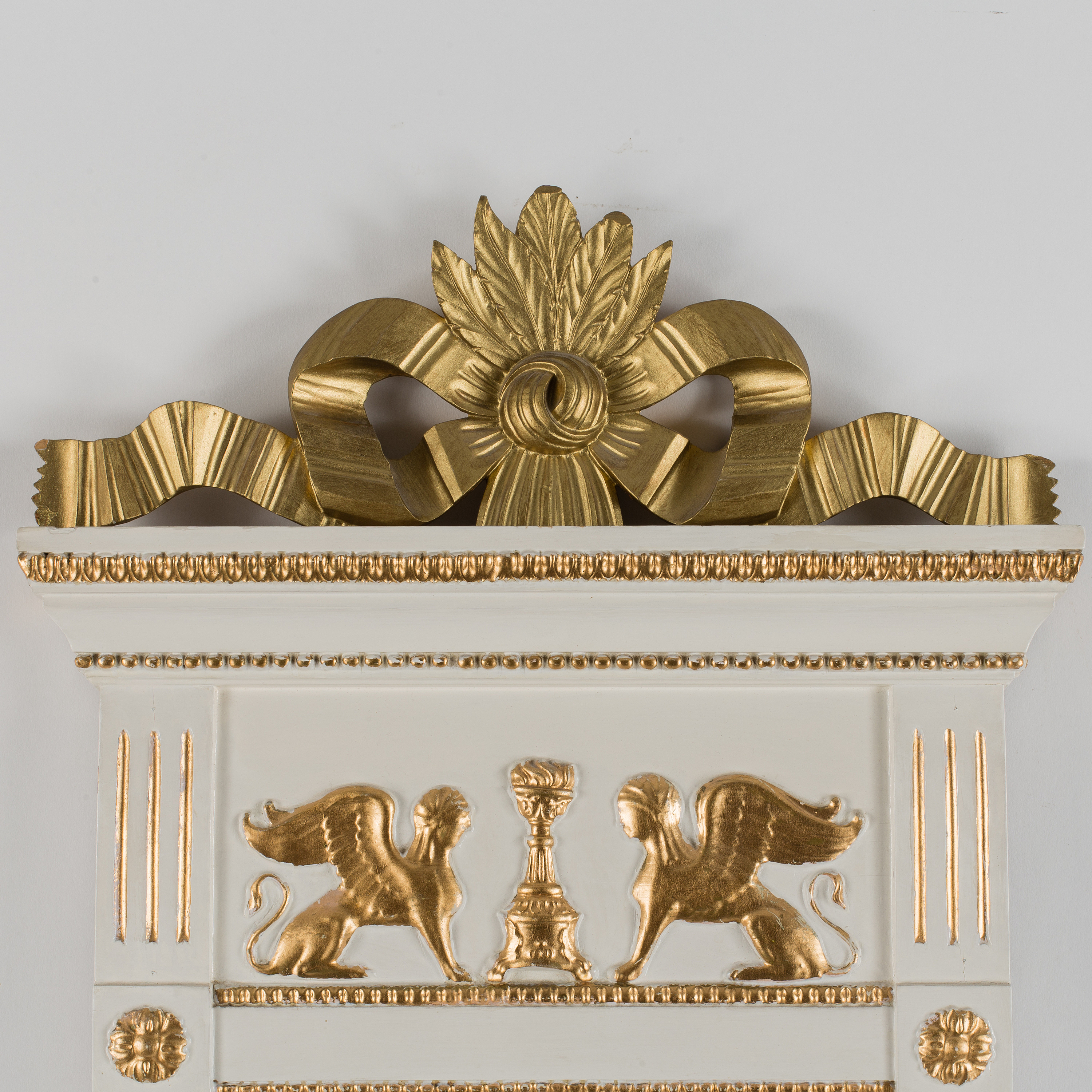 A Swedish Gustavian style mirror, second half of the 19th century. Bukowskis