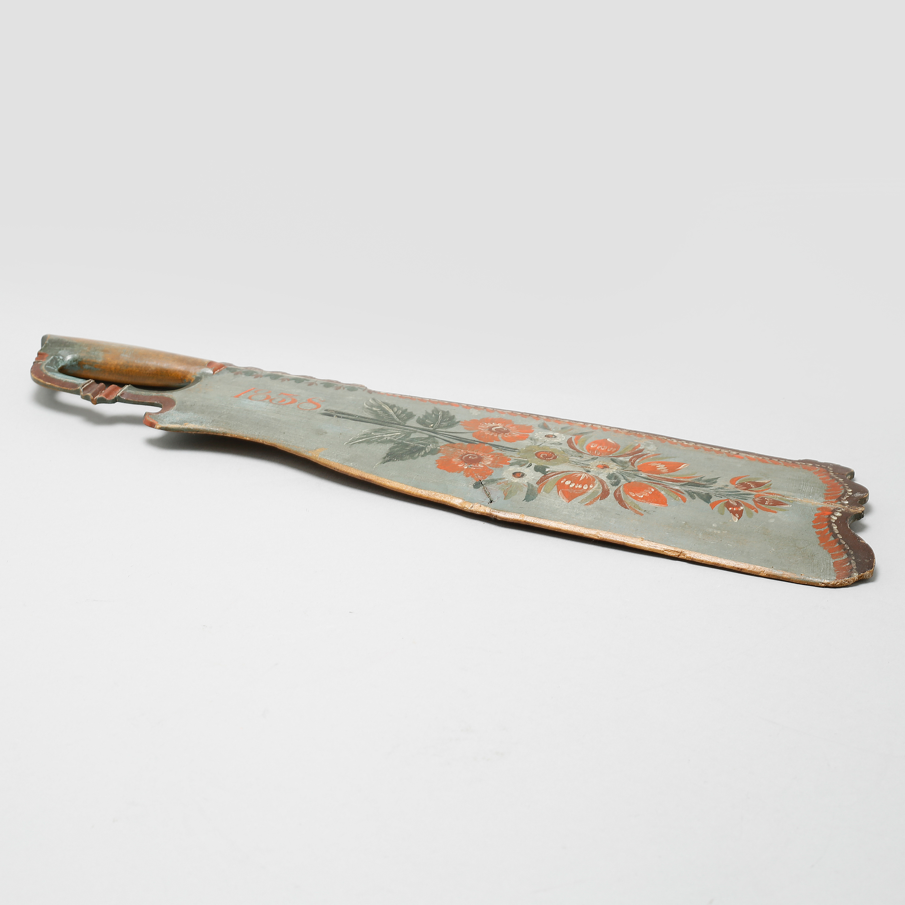 SKÄKTKNIV, Norrala Hälsingland, daterad 1838. - Bukowskis