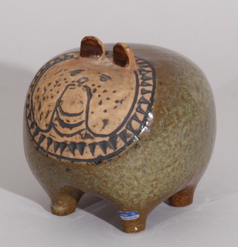 944. FIGURIN. Stengods. Lisa Larson, Gustavsberg.