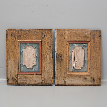 Two doors,Hälsingland, 18th century.