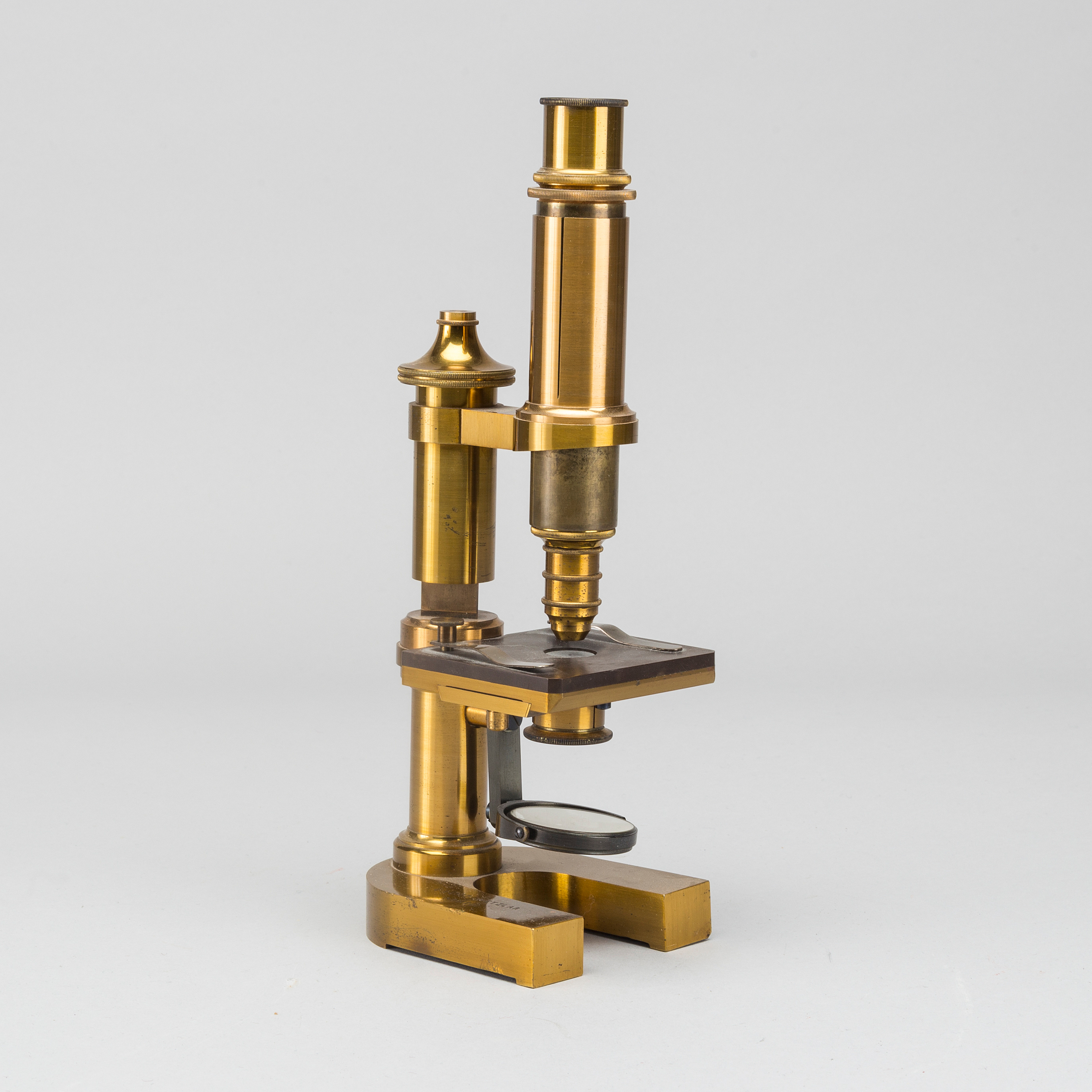Antique Brass Microscope For Sale Micropedia
