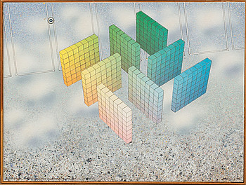 INKPLOT BY BECK & JUNG, signed and dated 1982, - Bukowskis