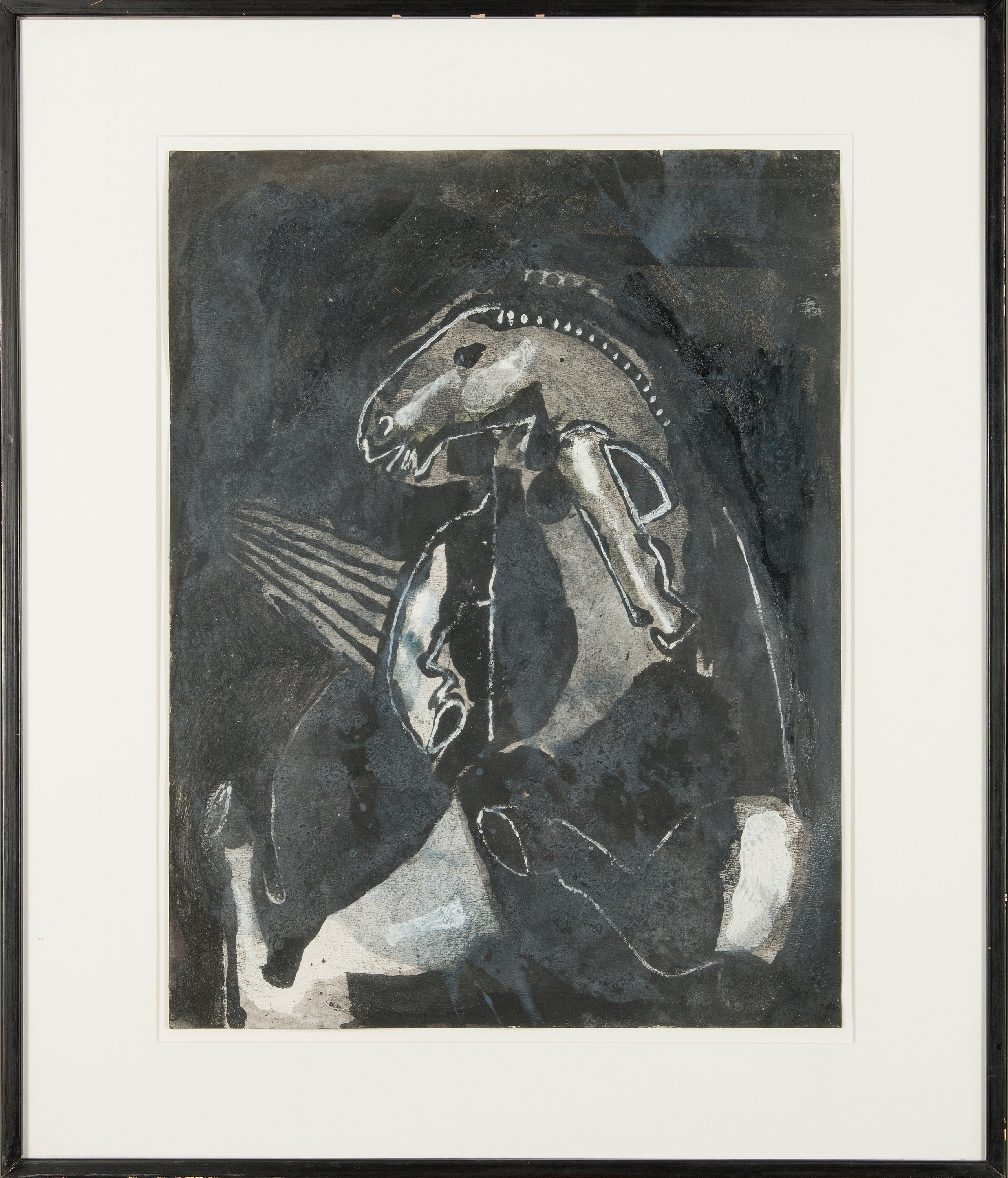 PIERRE ANTONIUCCI, mixed media. Bukowskis