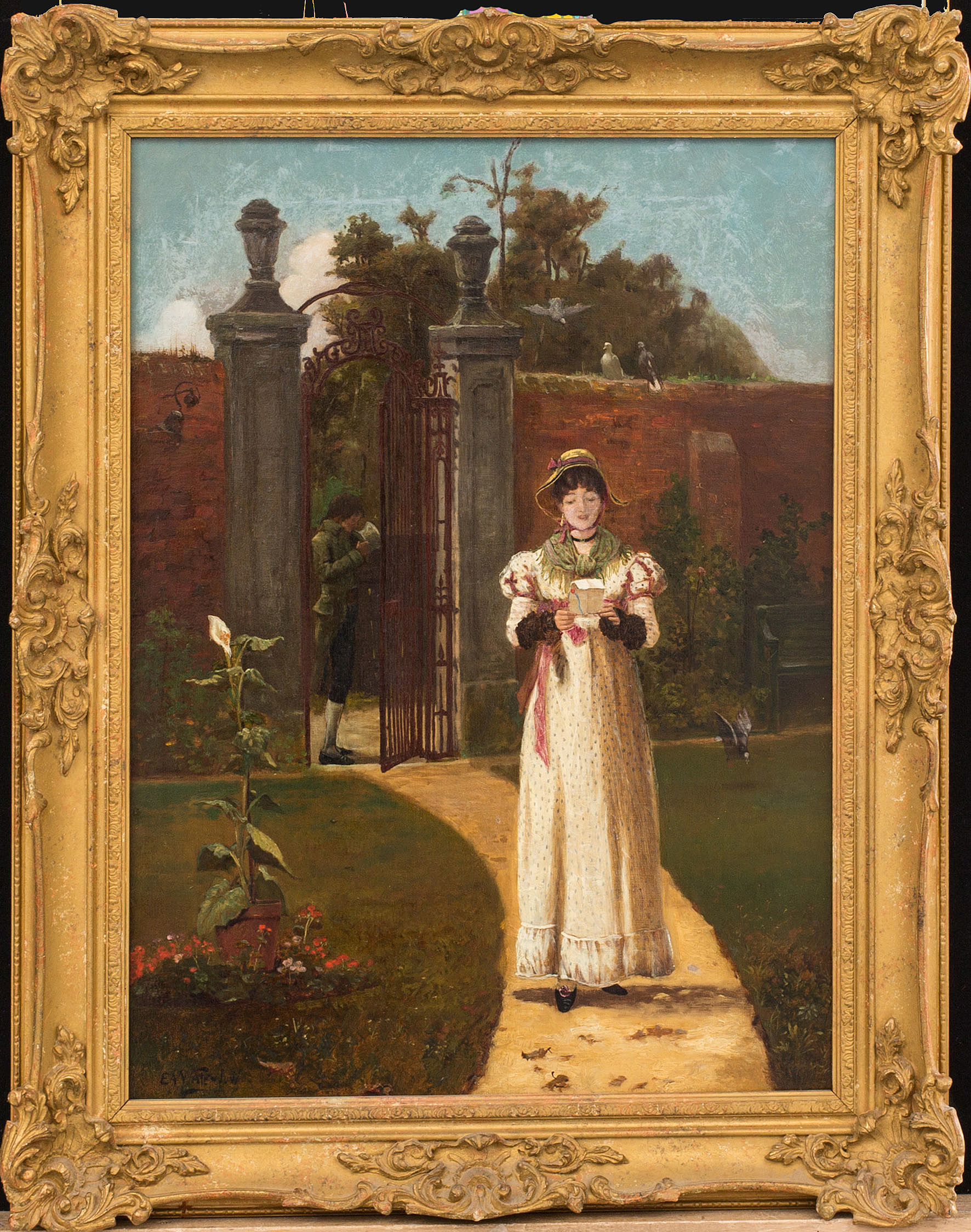 ERNEST ALBERT WATERLOW, oil on canvas signed. Bukowskis