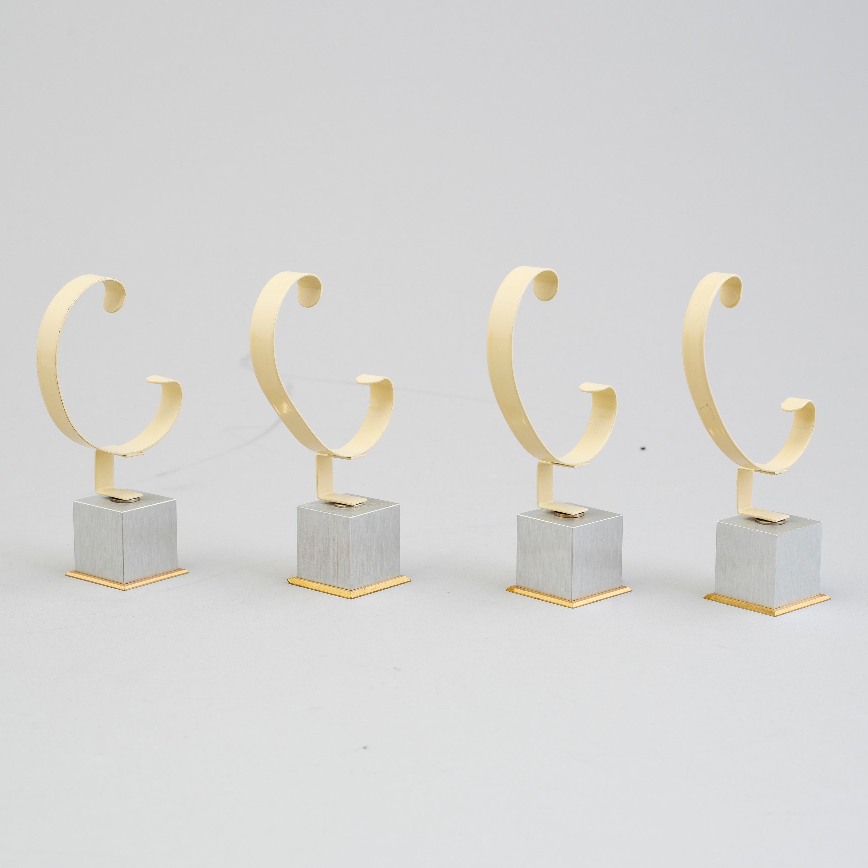 Rolex, Four watch display stands. Bukowskis