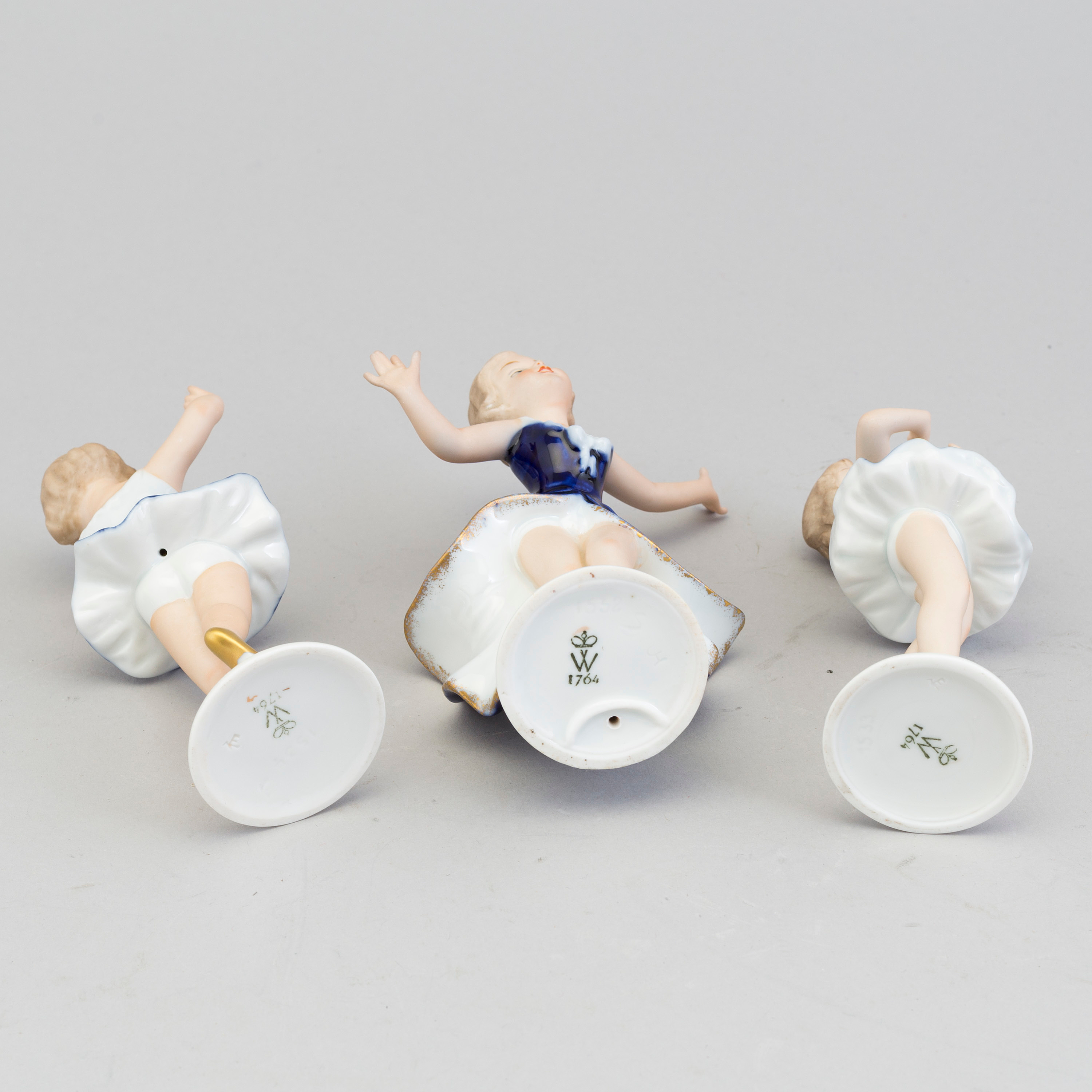 TWO WALLENDORF FIGURINES, mid 20th century / latter part. Bukowskis