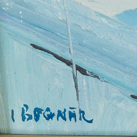 ISTVAN BOGNAR, olja på duk signrad. - Bukowskis