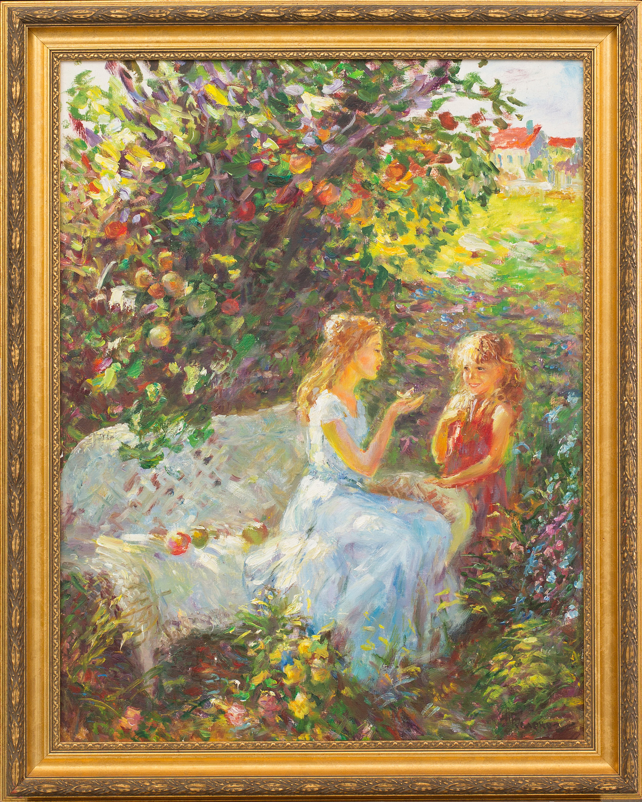 ANATOLI BELONOG, SIGNED PAINTING. Bukowskis