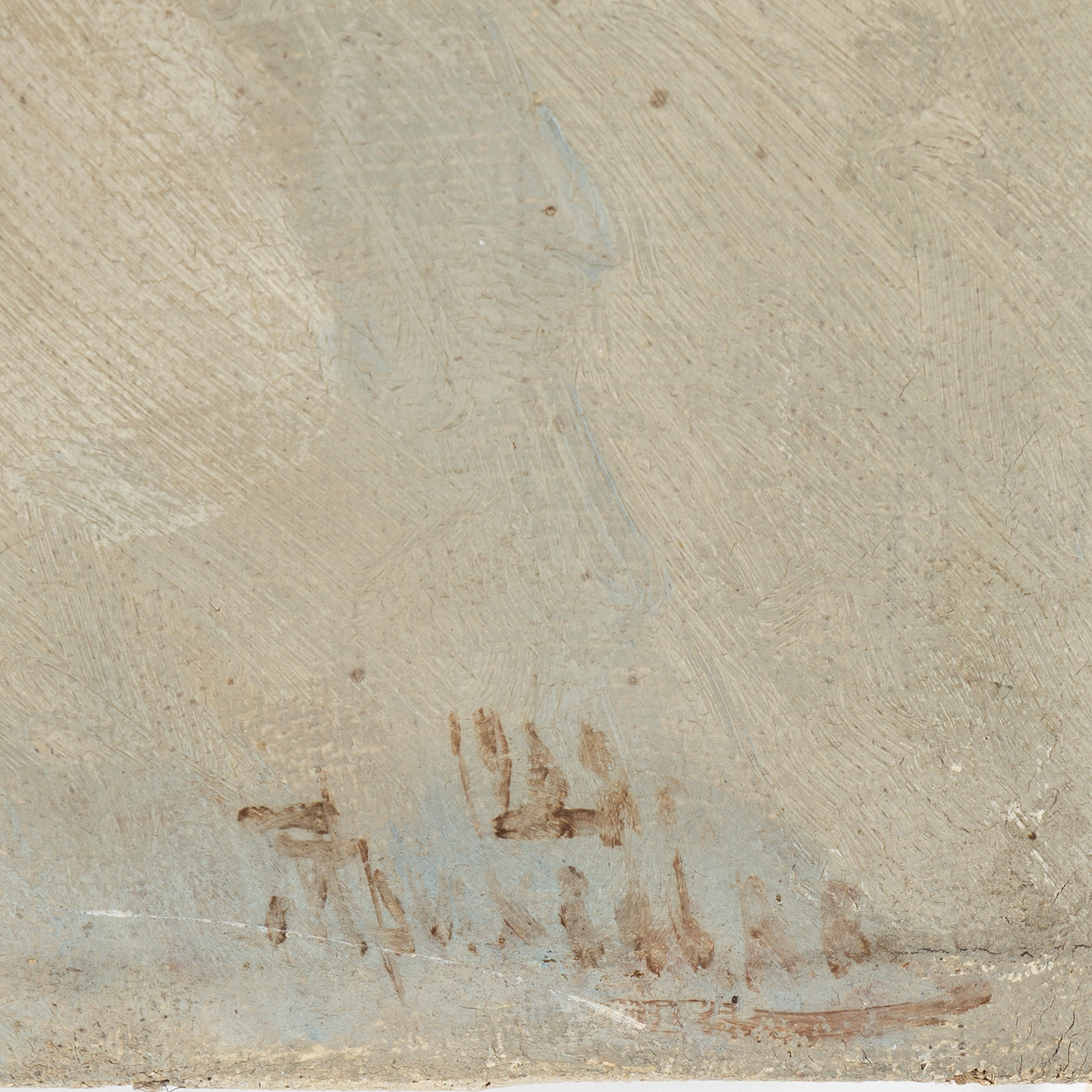UNIDENTIFIED ARTIST, oil on canvas, signed. - Bukowskis