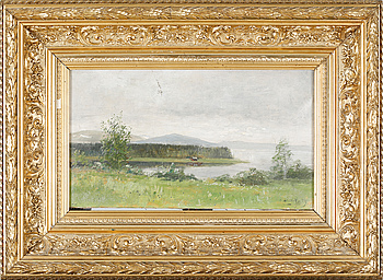 oil on canvas, signed and dated -89. - Bukowskis