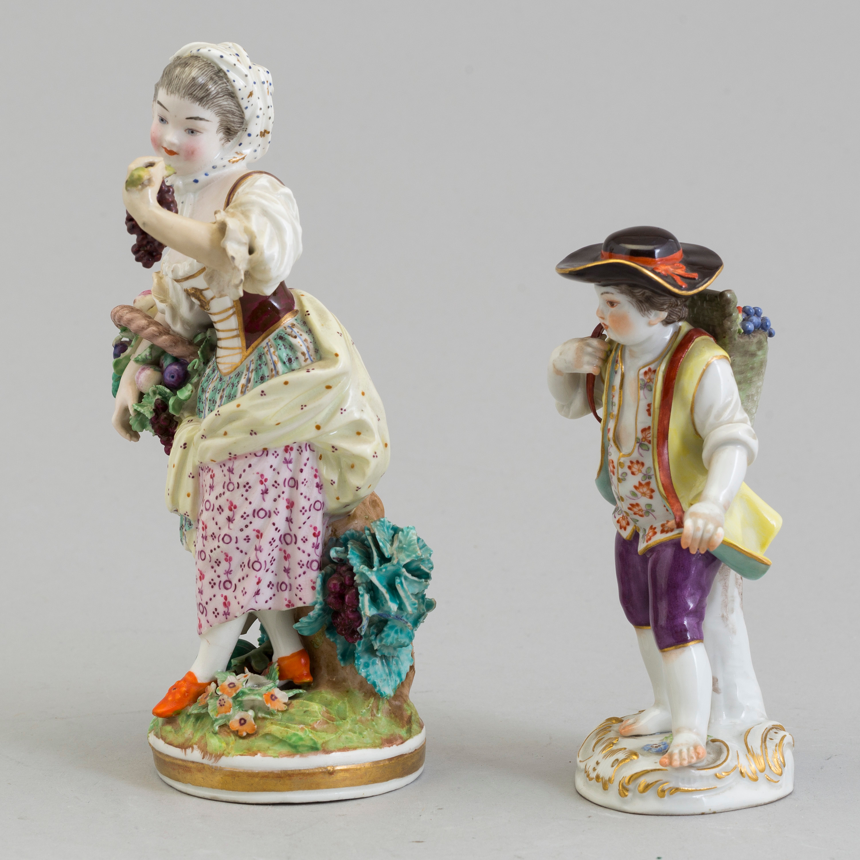 Two Meissen Porcelain Figurines Early 20th Century Bukowskis