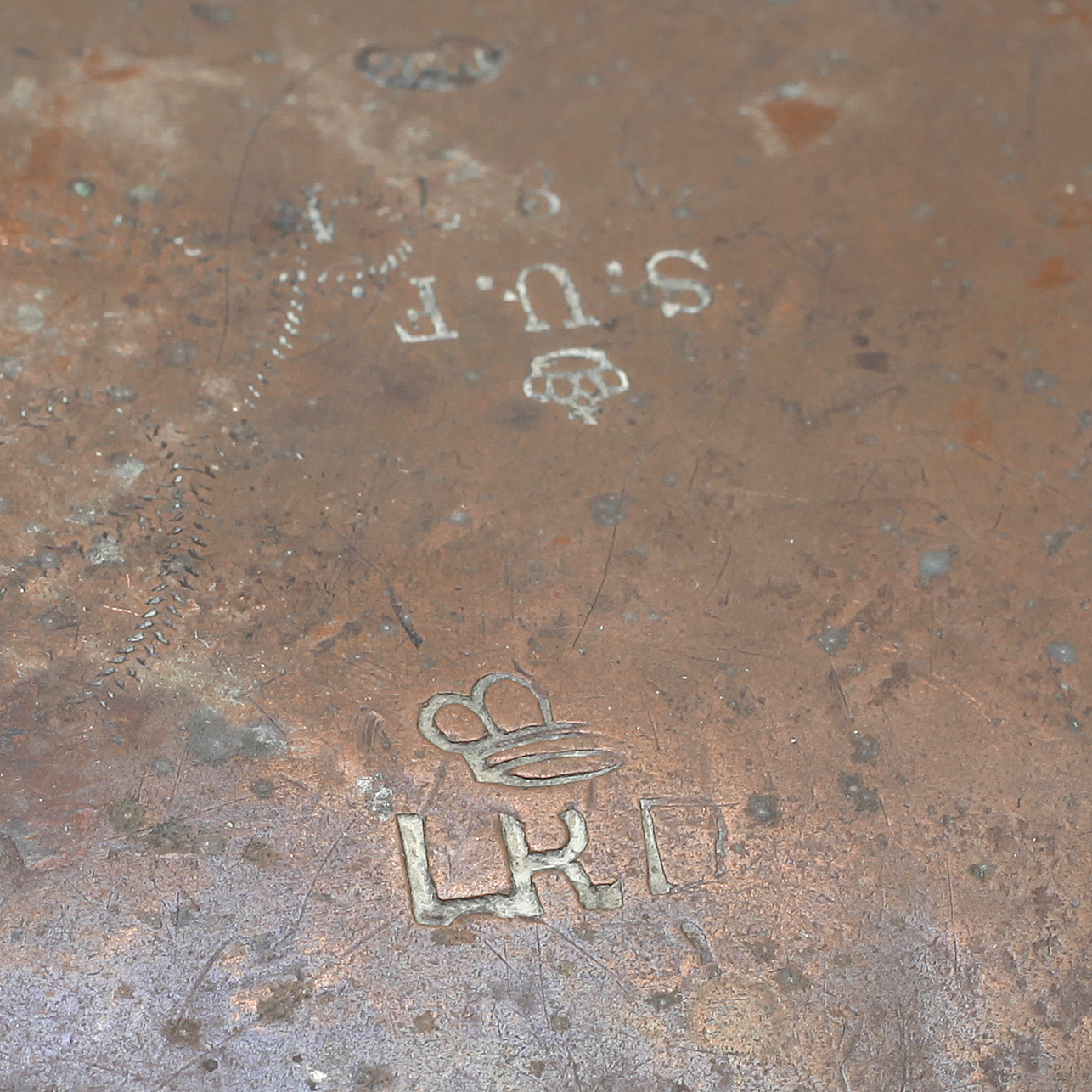 Three 19th copper food containers. Bukowskis