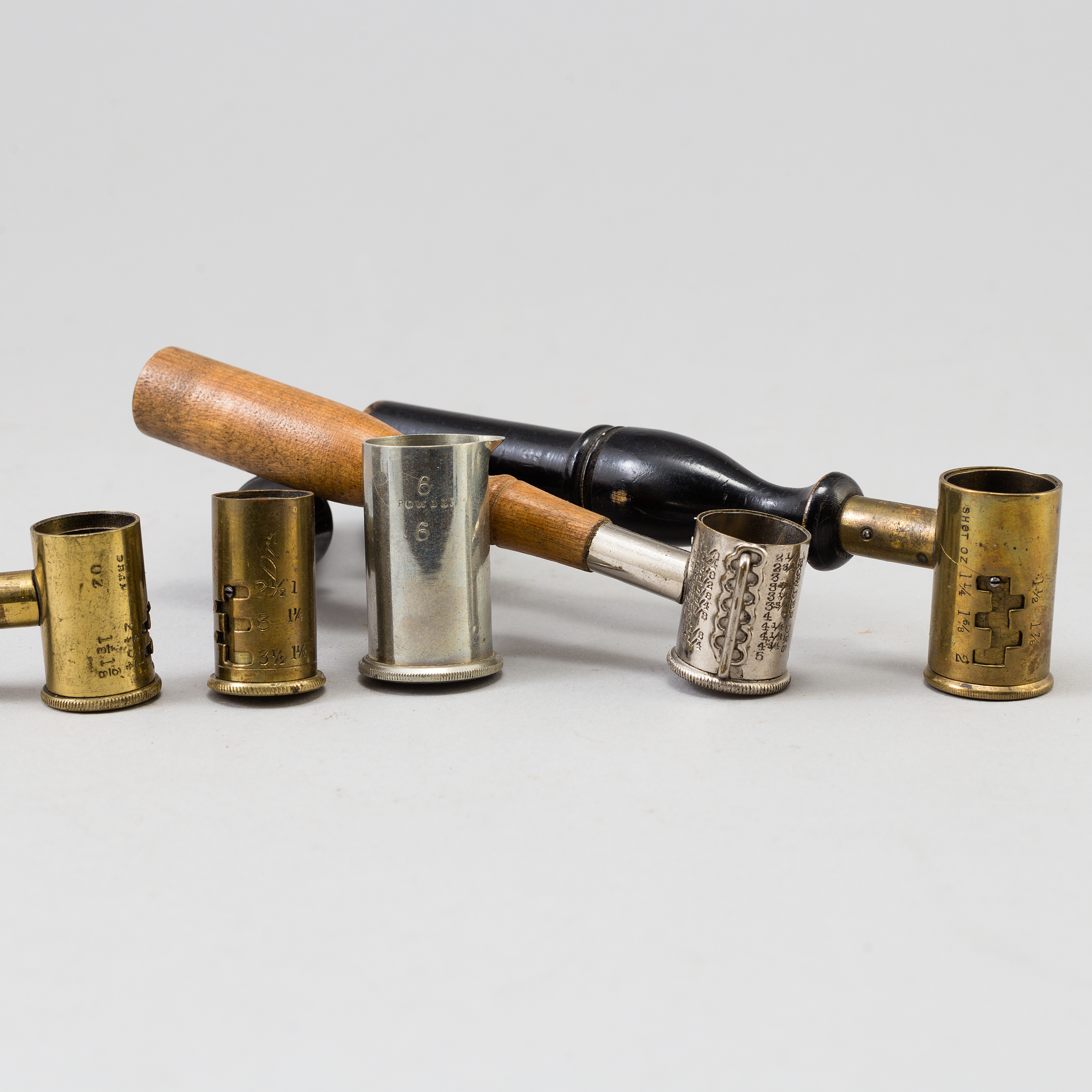 EIGHT PIECES OF BULLET MAKING EQUIPMENT, 19th/20th century. Bukowskis