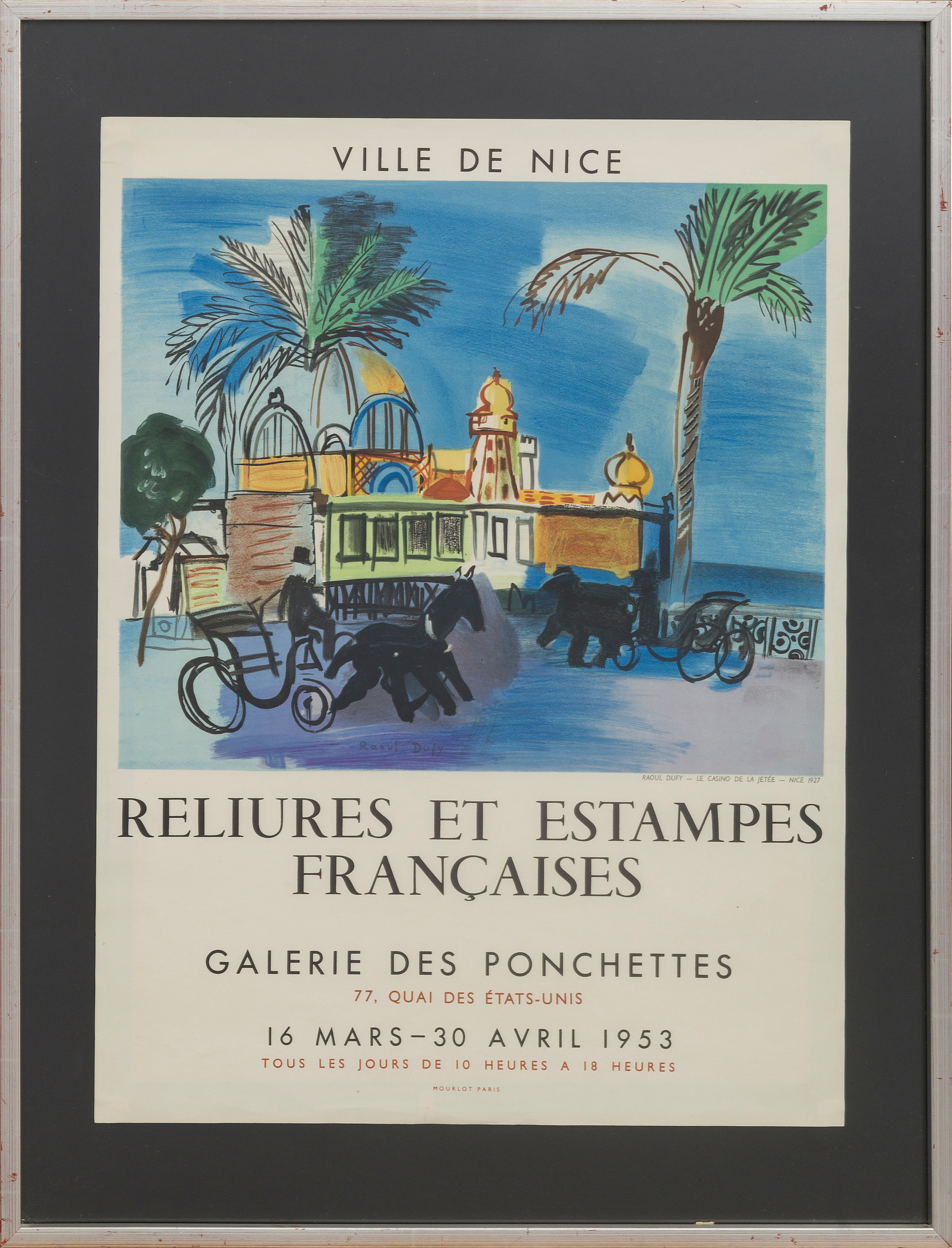 RAOUL DUFY - Poster - Port de Deauville EUR 35,00 - PicClick FR