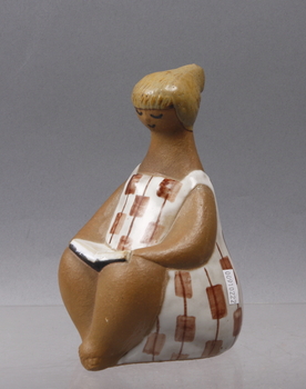 97341. FIGURIN, stengods, Charlotta, Lisa Larson, Gustavsberg.