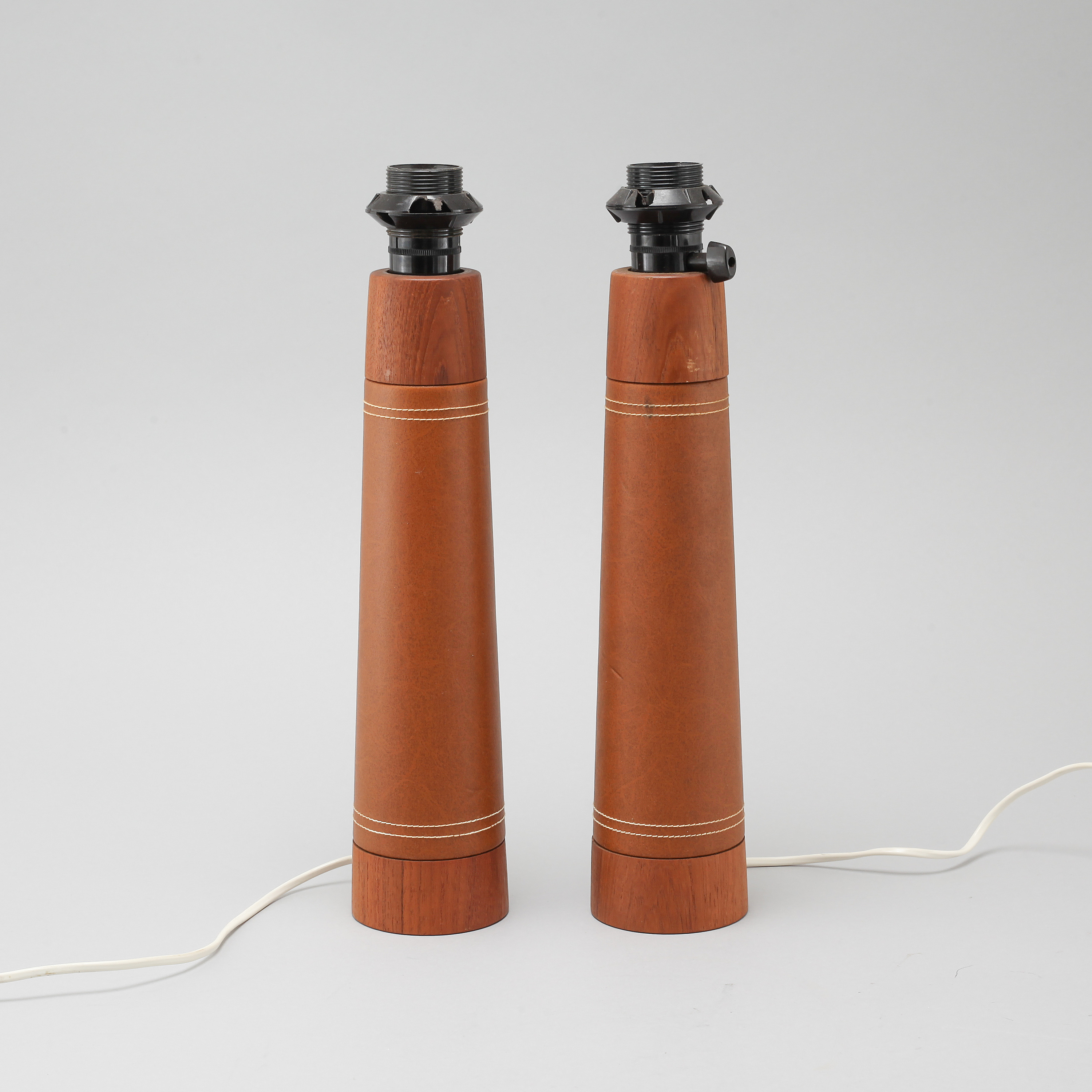 A pair of table lamps from the 1950/60s. Bukowskis