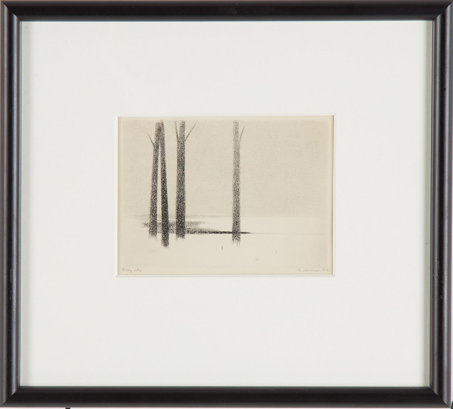 2 etchings, Gunnar Norrman. Signed and dated. - Bukowskis