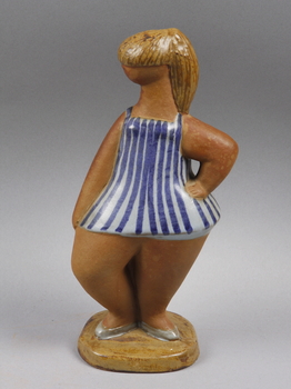 97745. FIGURIN, stengods, Lisa Larson, Gustavsberg.