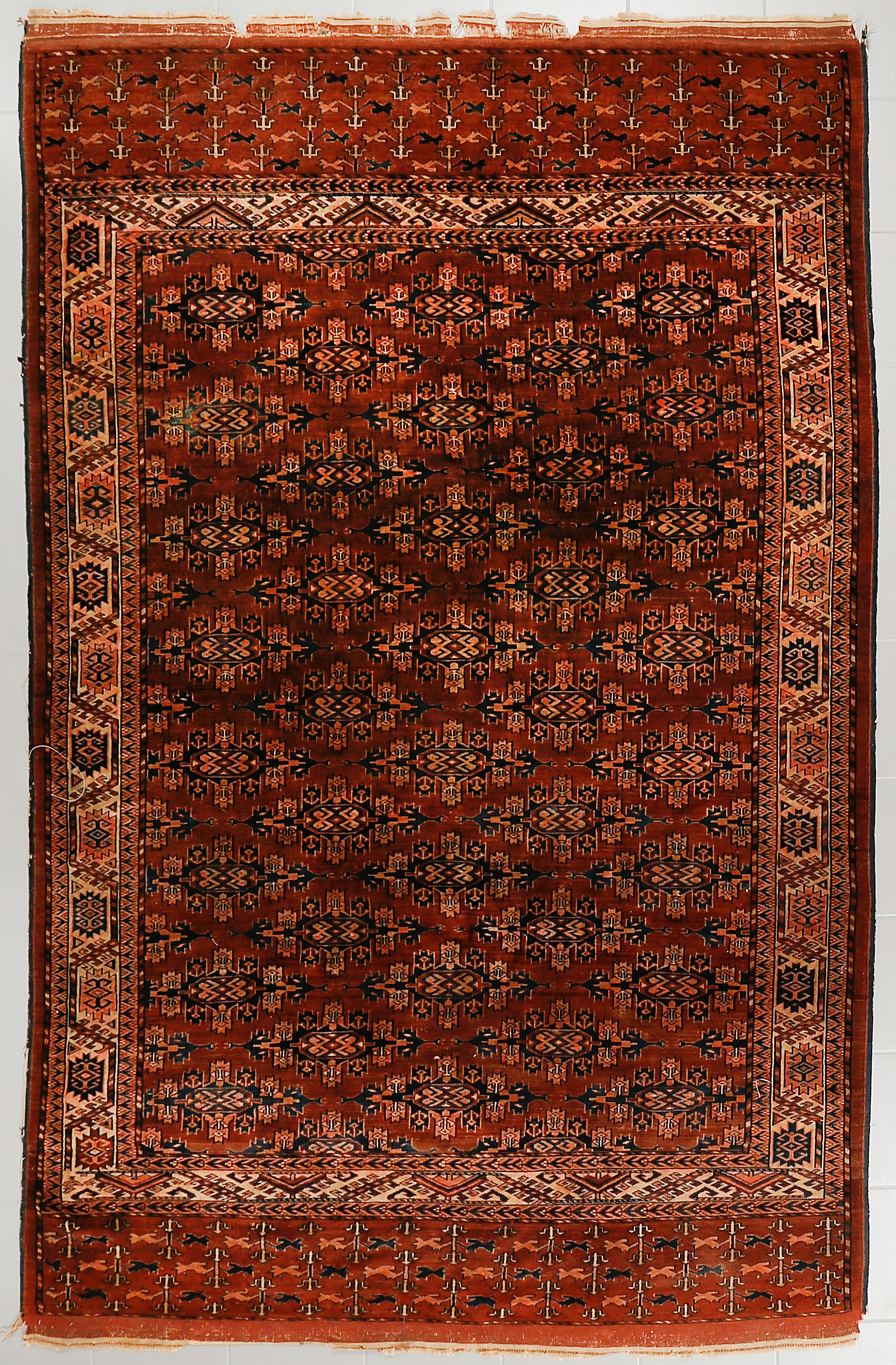 A Yomud rug, probably, semiantique, ca 290 x 185 cm. - Bukowskis
