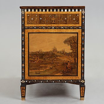 A Russian late 18th century commode.