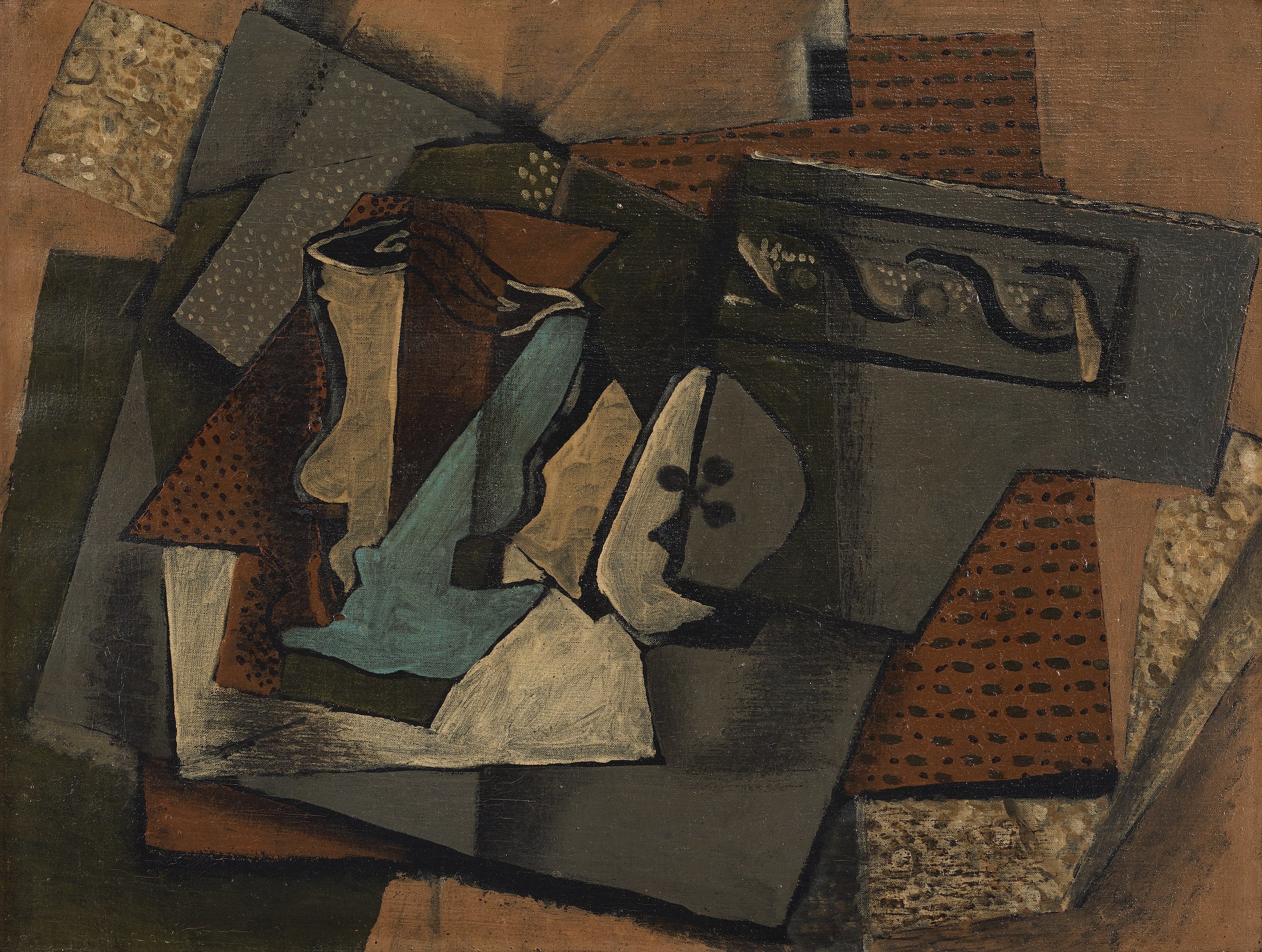 georges braque as de trèfles et verre bukowskis