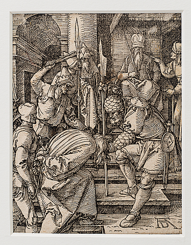 ALBRECHT DÜRER, 2, woodcuts, possibly 17th and 18th century. - Bukowskis