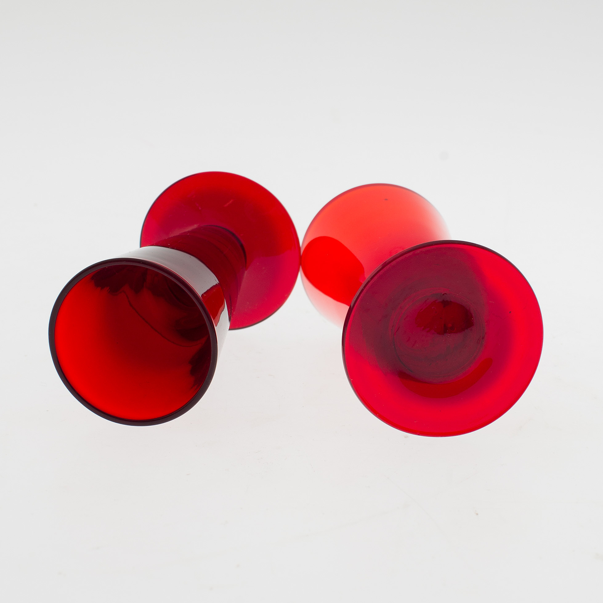 20 pieces of glass ware, model Björn, designed by Björn Trädgårdh for Reijmyre glasbruk, Bukowskis