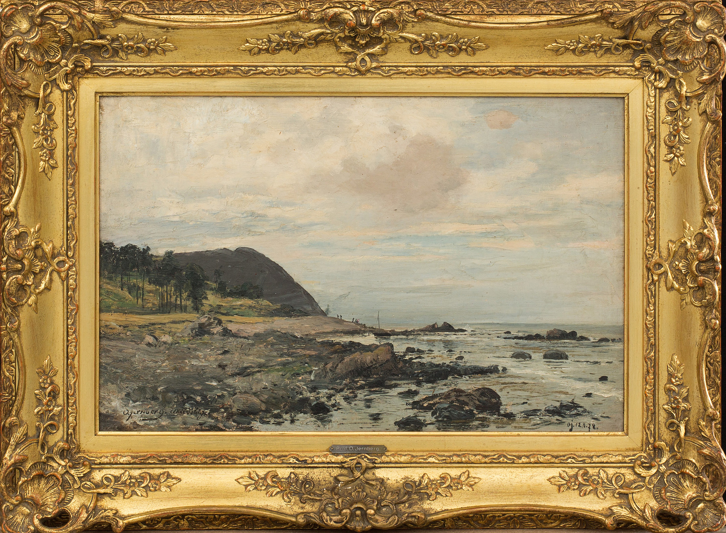 OLOF JERNBERG, signed painting dated 12.8.78. - Bukowskis