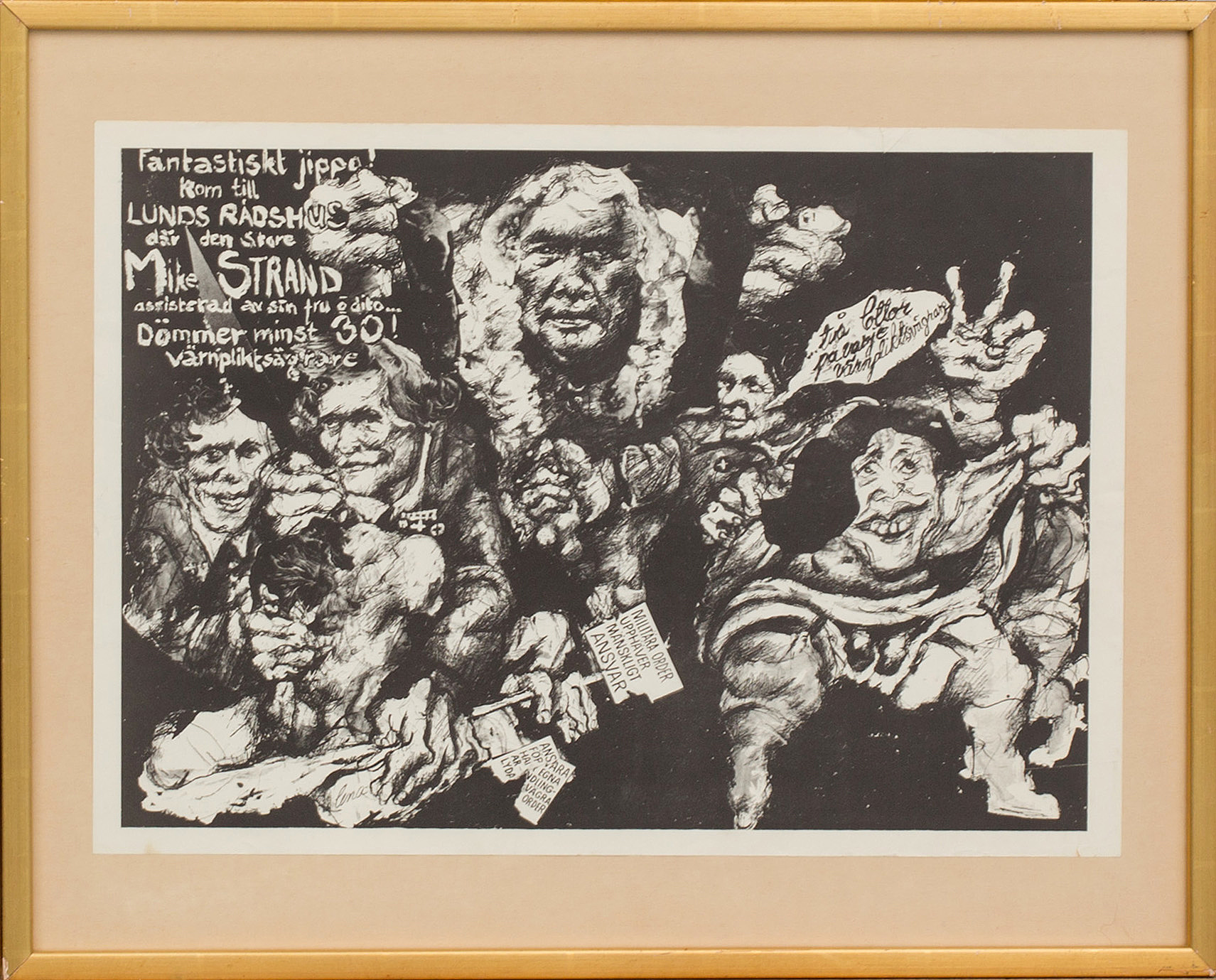 LENA SVEDBERG, an offset, printed signature. - Bukowskis