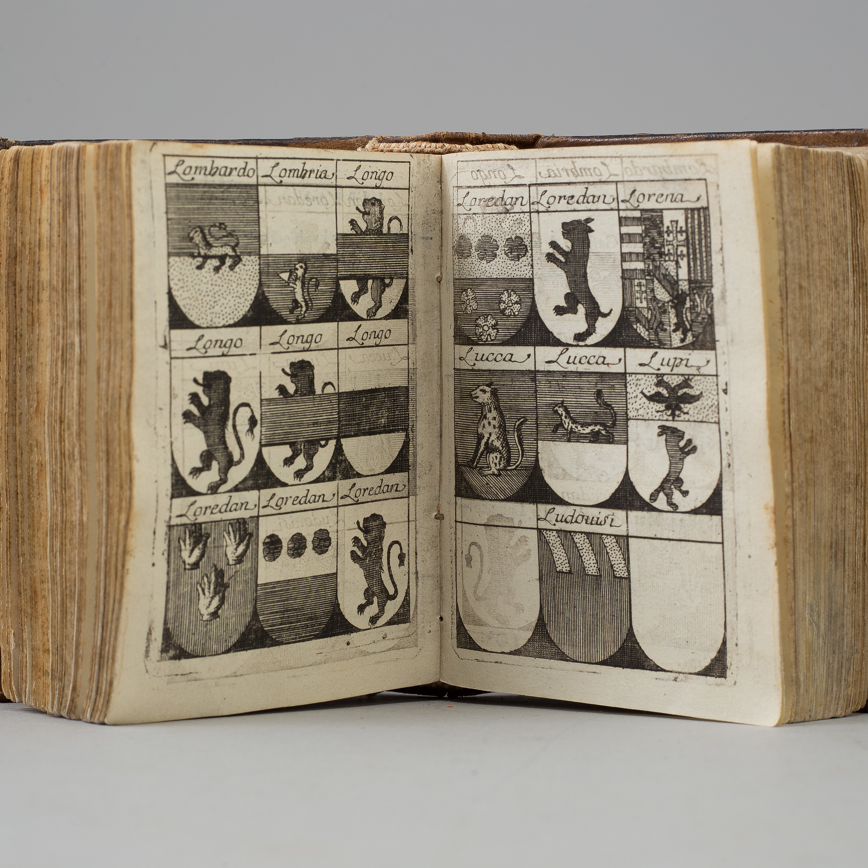 A book, A catalogue of the Noble families of Venice, 1694. Bukowskis