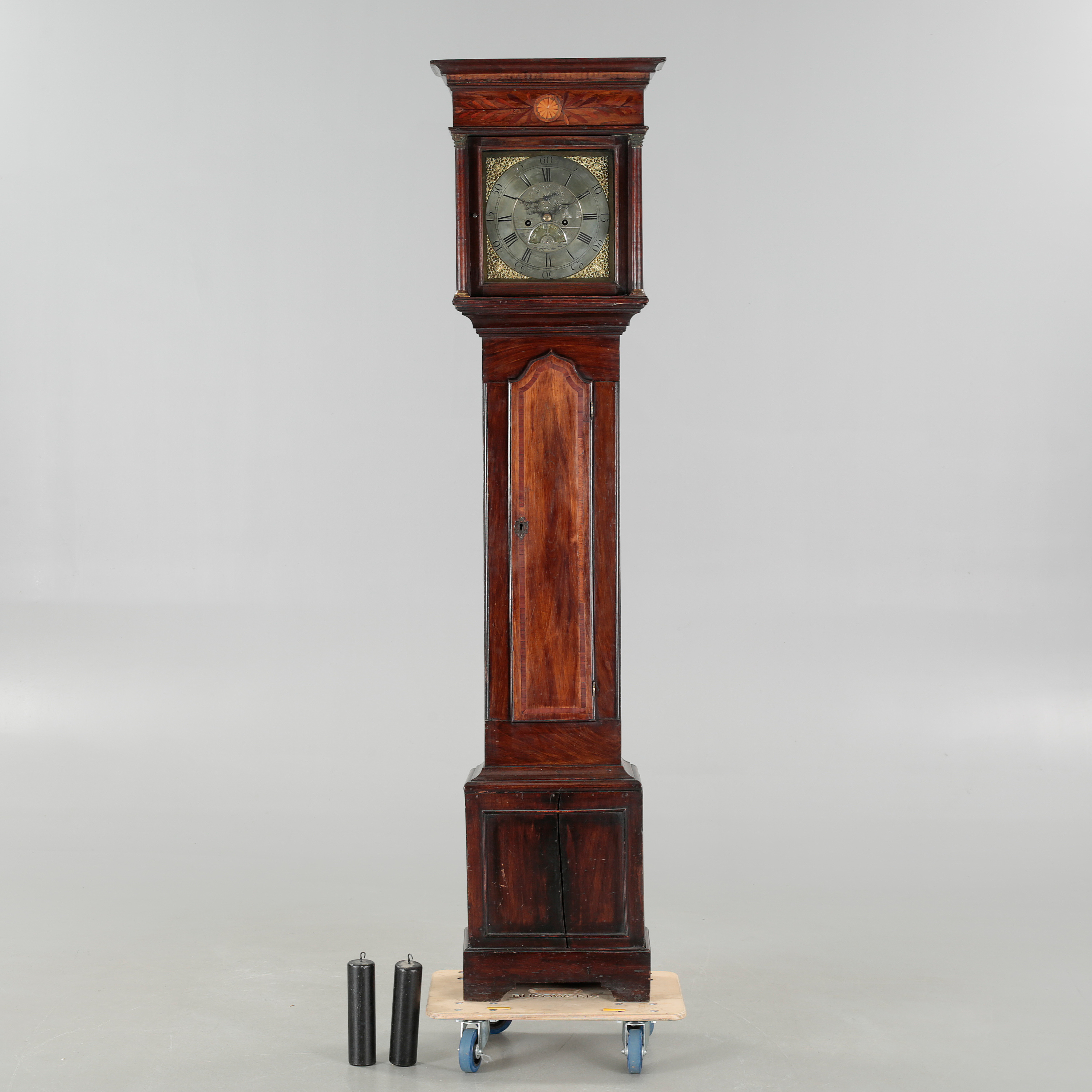 A grandfather clock from England, early 19th century. Bukowskis