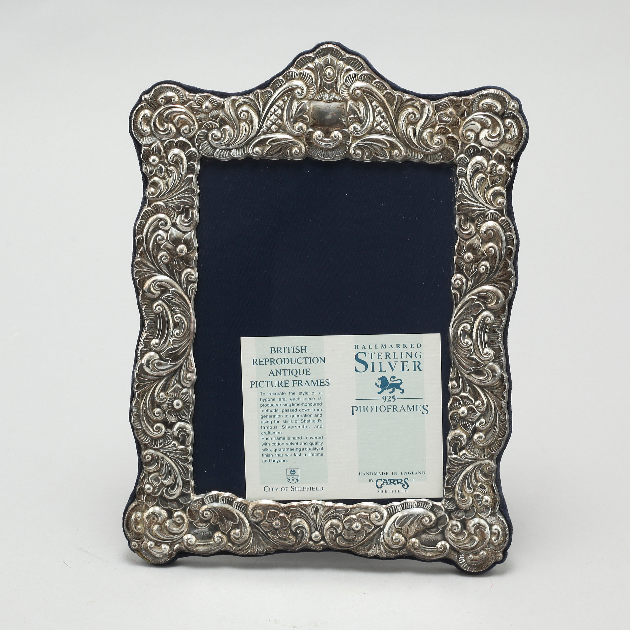 CARRS OF SHEFFIELD, fotoram, silver, 1991. - Bukowskis