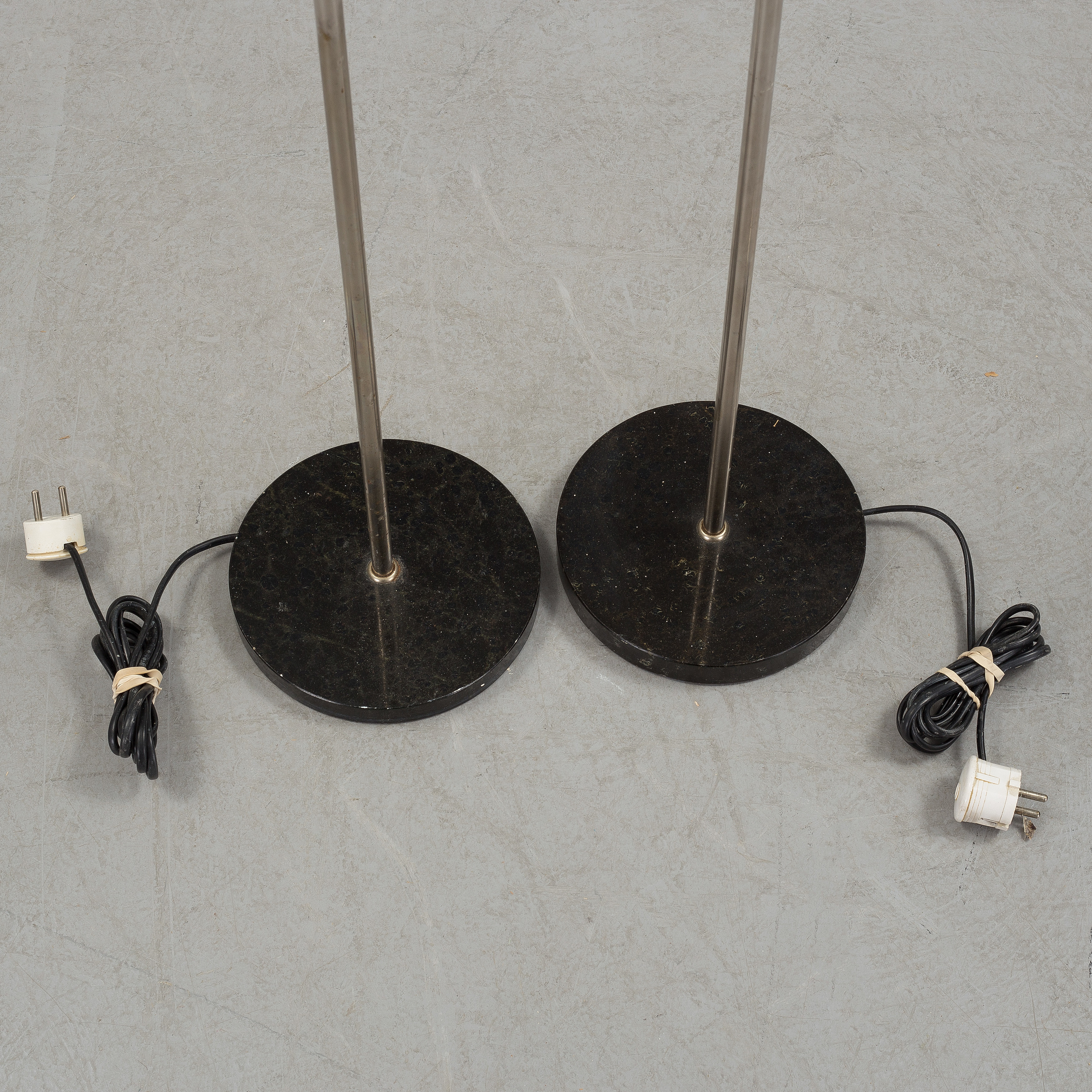 A pair of standard lights, 1960's. - Bukowskis