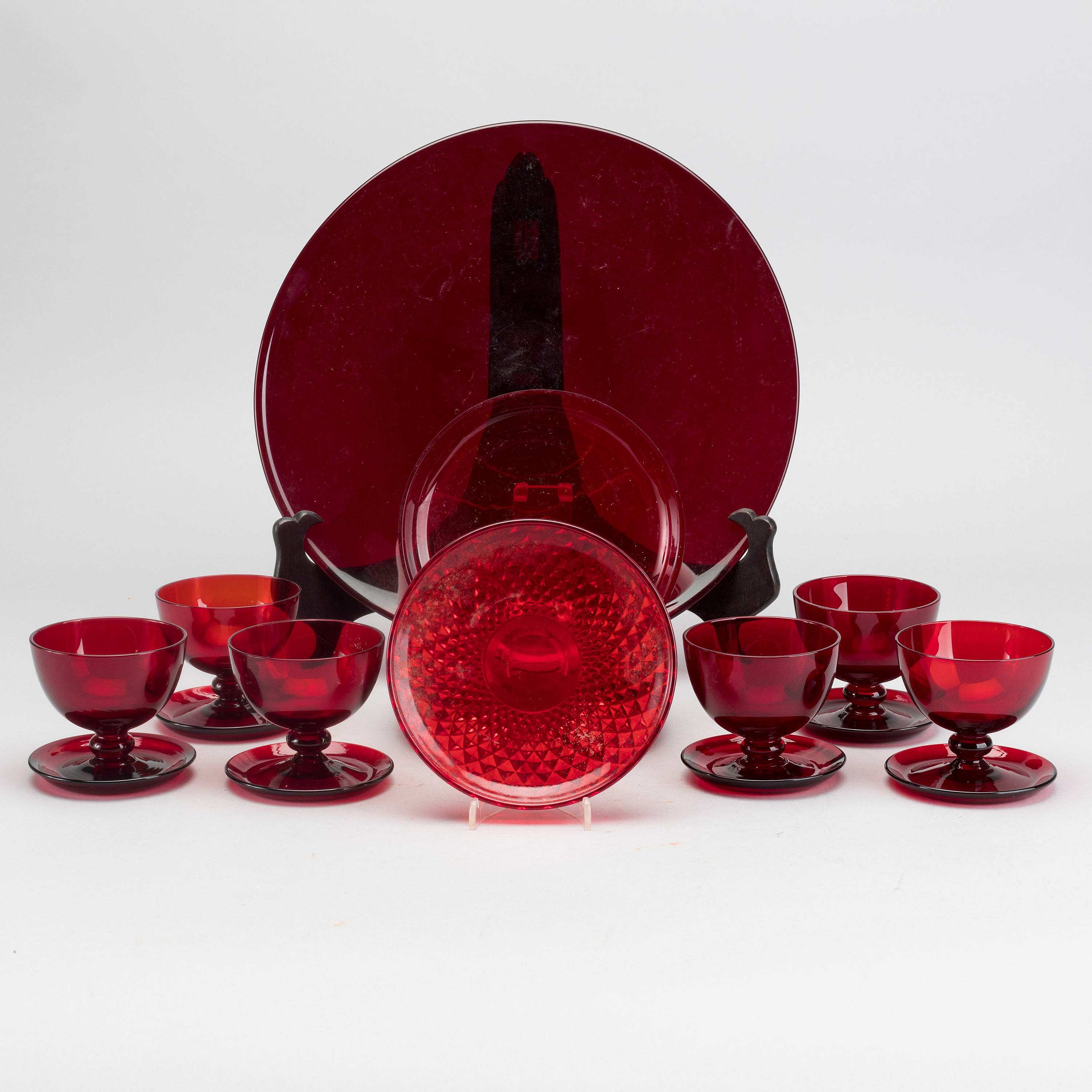 GLASS SERVICE 18 PCS 20TH CENTURY. Bukowskis
