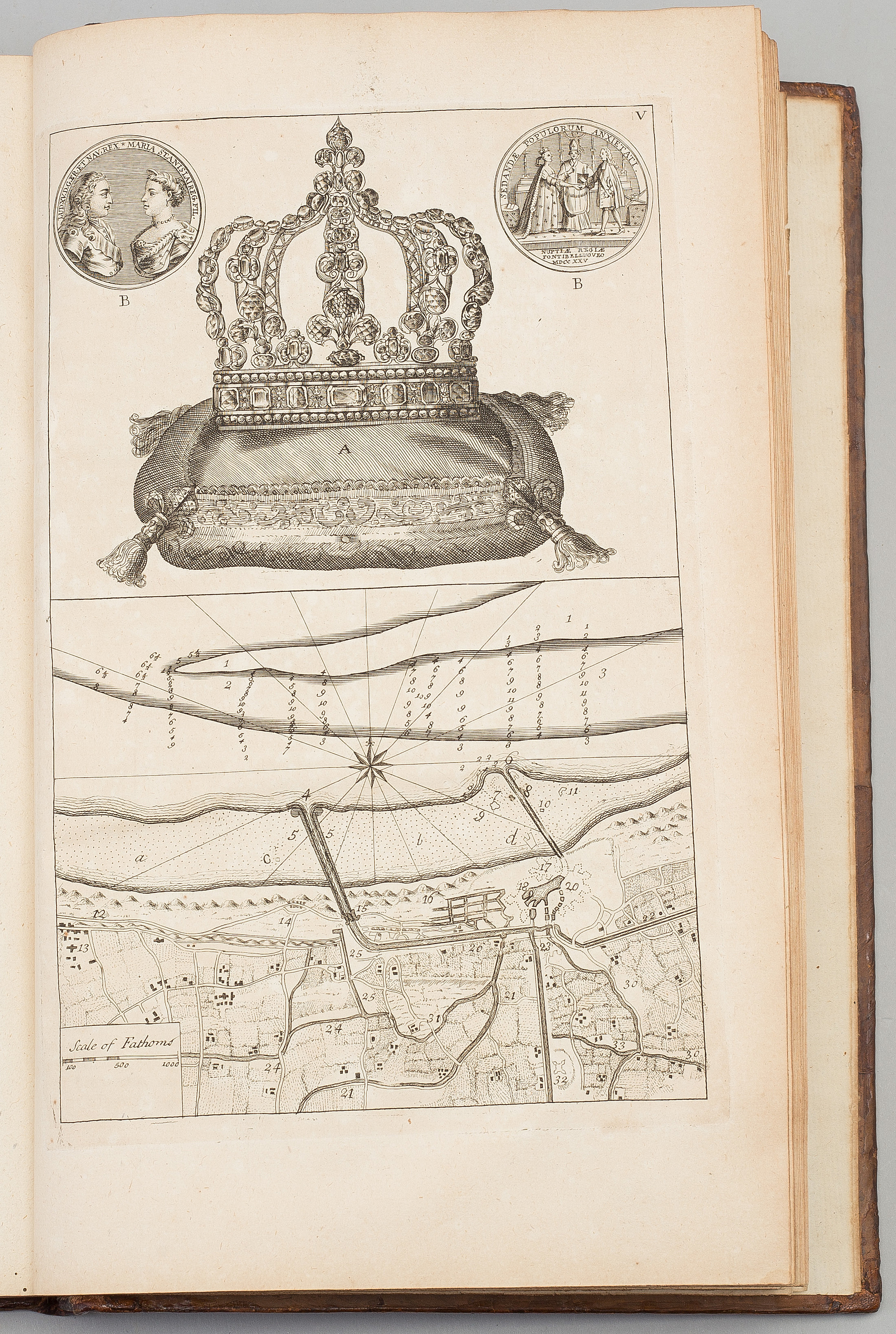 BÖCKER, 3 vol, Aubry de la Motraye Travels through Europe, Asia and