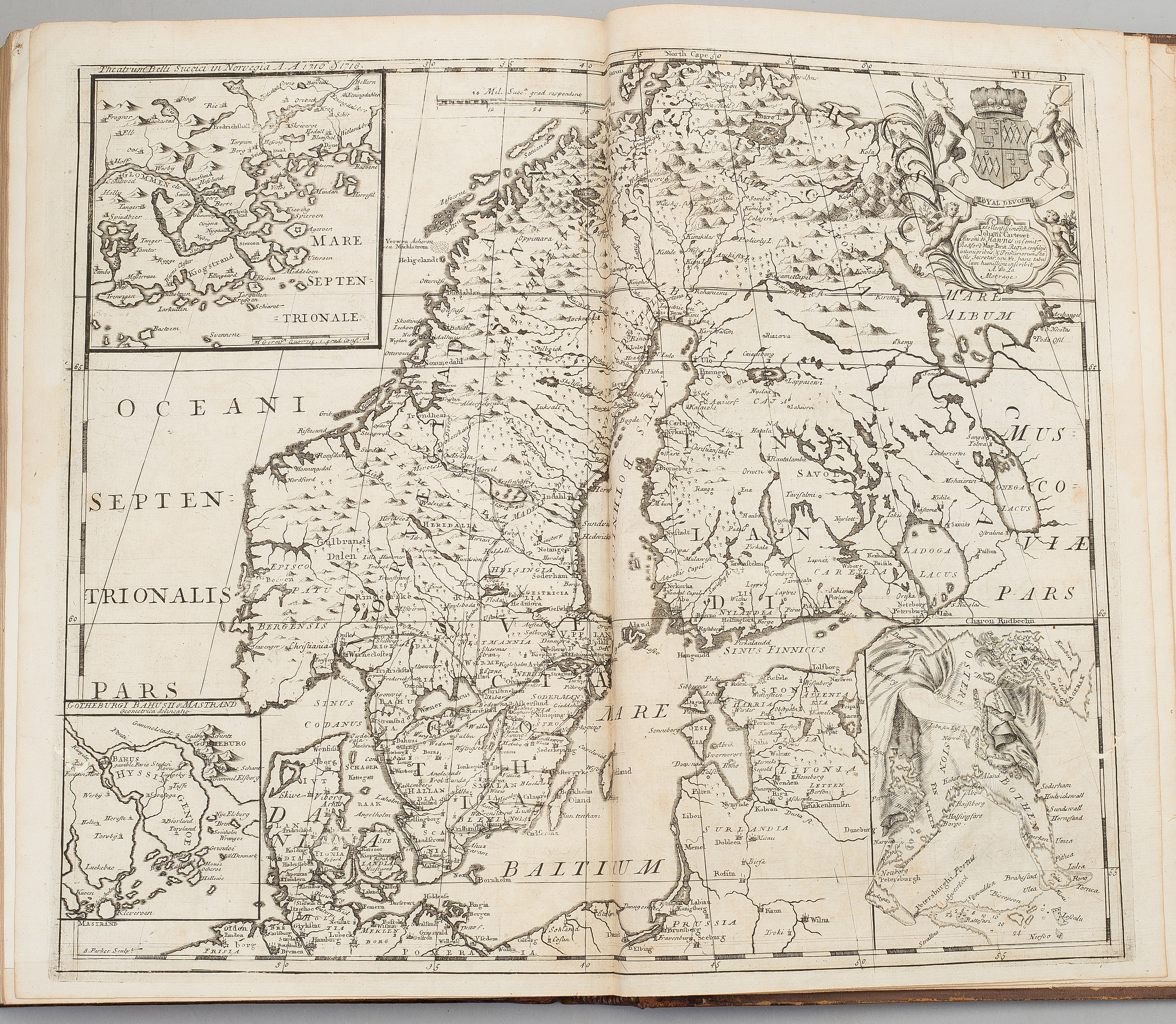 BOOKS, 3 vol, Aubry de la Motraye: Travels through Europe, Asia ...